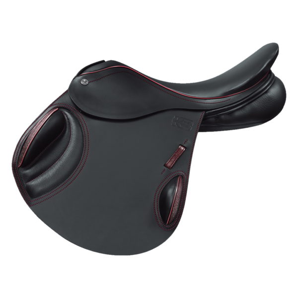 Albion K3 Jump Saddle Red 2 1
